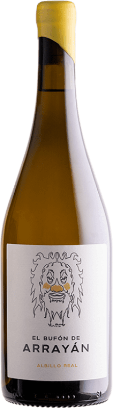 28,95 € Envío gratis | Vino blanco Arrayán El Bufón D.O.P. Cebreros España Albillo Botella 75 cl