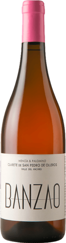 23,95 € 免费送货 | 玫瑰酒 Banzao Clarete D.O. Bierzo 卡斯蒂利亚莱昂 西班牙 Mencía, Palomino Fino 瓶子 75 cl