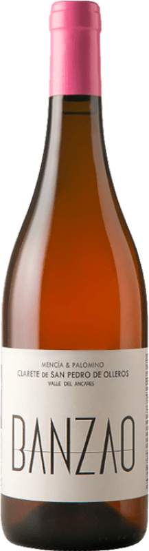 15,95 € Kostenloser Versand | Roséwein Banzao Clarete D.O. Bierzo Kastilien und León Spanien Mencía, Palomino Fino Flasche 75 cl