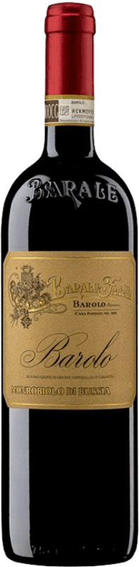 62,95 € 免费送货 | 红酒 Fratelli Barale Bussia di Monrobiolo D.O.C.G. Barolo 意大利 Nebbiolo 瓶子 75 cl