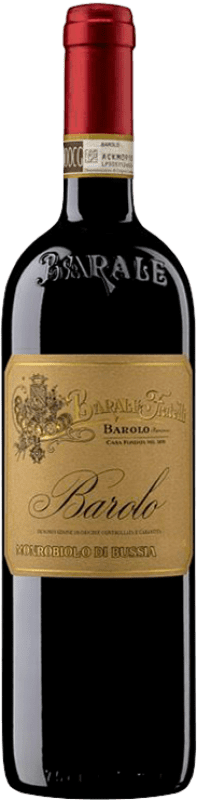 62,95 € Бесплатная доставка | Красное вино Fratelli Barale Bussia di Monrobiolo D.O.C.G. Barolo Италия Nebbiolo — Неббиоло 75 cl