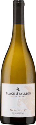 44,95 € Spedizione Gratuita | Vino bianco Black Stallion I.G. Napa Valley Napa Valley stati Uniti Chardonnay Bottiglia 75 cl