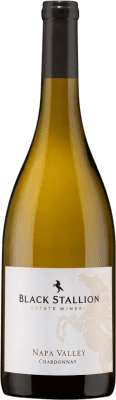 44,95 € Kostenloser Versand | Weißwein Black Stallion I.G. Napa Valley Napa-Tal Vereinigte Staaten Chardonnay Flasche 75 cl