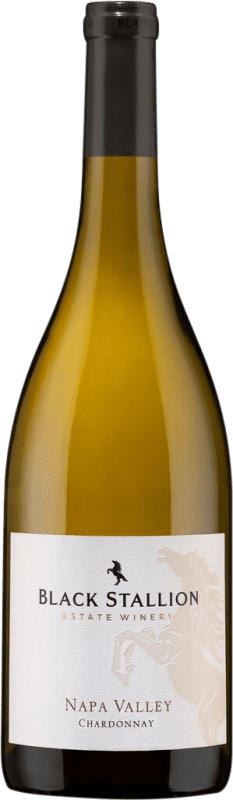 44,95 € Envio grátis | Vinho branco Black Stallion I.G. Napa Valley Napa Valley Estados Unidos Chardonnay Garrafa 75 cl