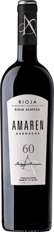 49,95 € Free Shipping | Red wine Amaren Monovarietal 60 D.O.Ca. Rioja The Rioja Spain Grenache Bottle 75 cl