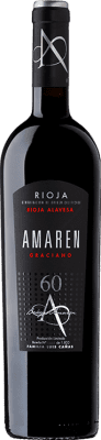 89,95 € 免费送货 | 红酒 Amaren Monovarietal 60 D.O.Ca. Rioja 拉里奥哈 西班牙 Graciano 瓶子 75 cl