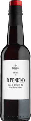 108,95 € Free Shipping | Fortified Wine Barbadillo Don Benigno Palo Cortado D.O. Jerez-Xérès-Sherry Andalusia Spain Palomino Fino Half Bottle 37 cl