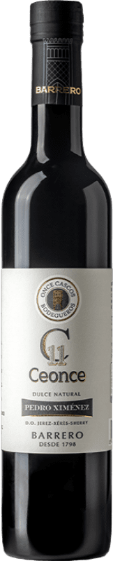 16,95 € 送料無料 | 赤ワイン Barrero C11 D.O. Jerez-Xérès-Sherry アンダルシア スペイン Pedro Ximénez ボトル Medium 50 cl