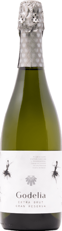 19,95 € Envoi gratuit | Blanc mousseux Godelia Extra- Brut Grande Réserve Espagne Godello Bouteille 75 cl