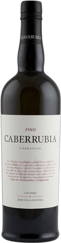 29,95 € Бесплатная доставка | Крепленое вино Luis Pérez Caberrubia Saca VII D.O. Jerez-Xérès-Sherry Андалусия Испания Palomino Fino бутылка 75 cl