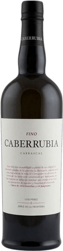 29,95 € Envio grátis | Vinho Generoso Fortificado Luis Pérez Caberrubia Saca VII D.O. Jerez-Xérès-Sherry Andaluzia Espanha Palomino Fino Garrafa 75 cl