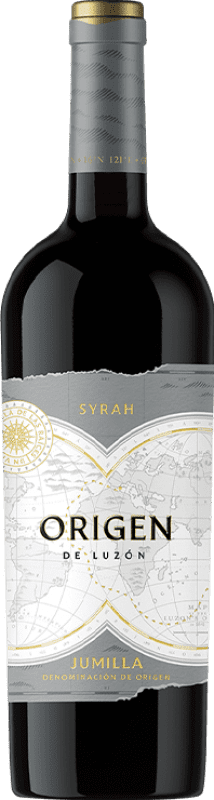 12,95 € Free Shipping | Red wine Luzón Origen D.O. Jumilla Region of Murcia Spain Syrah Bottle 75 cl