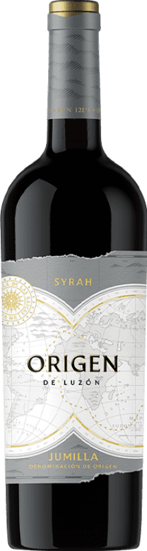 12,95 € Spedizione Gratuita | Vino rosso Luzón Origen D.O. Jumilla Regione di Murcia Spagna Syrah Bottiglia 75 cl