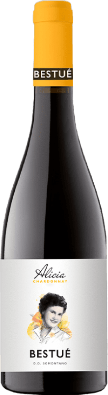 9,95 € Envoi gratuit | Vin Blanc Otto Bestué Monte Alicia Sobre Lías — Sur Lies D.O. Somontano Catalogne Espagne Chardonnay Bouteille 75 cl