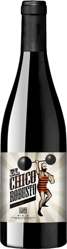 16,95 € Kostenloser Versand | Rotwein San Martín de Ábalos El Chico Robusto D.O.Ca. Rioja La Rioja Spanien Tempranillo Flasche 75 cl