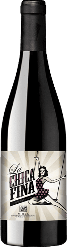 28,95 € 送料無料 | 赤ワイン San Martín de Ábalos La Chica Fina D.O.Ca. Rioja ラ・リオハ スペイン Grenache ボトル 75 cl