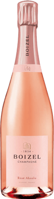 64,95 € Envio grátis | Espumante rosé Boizel Rosé Absolu A.O.C. Champagne Champagne França Pinot Preto, Chardonnay, Pinot Meunier Garrafa 75 cl