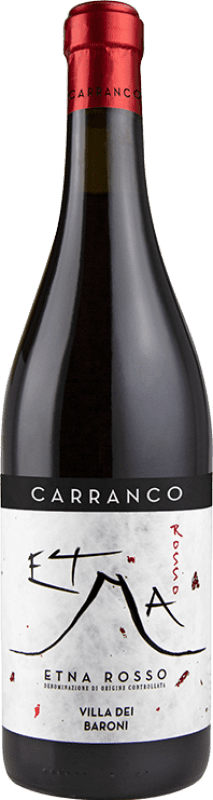 42,95 € Envoi gratuit | Vin Rouge Carranco Villa dei Baroni D.O.C. Etna Italie Nerello Bouteille 75 cl