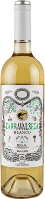 15,95 € Бесплатная доставка | Белое вино Casa Primicia Carravalseca D.O.Ca. Rioja Ла-Риоха Испания Tempranillo — Темпранильо, Verdejo — Вердехо, Sauvignon — Совиньон 75 cl
