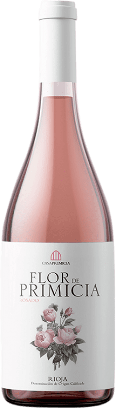 9,95 € Envoi gratuit | Vin Rosé Casa Primicia Flor D.O.Ca. Rioja La Rioja Espagne Garnacha — Grenache Bouteille 75 cl