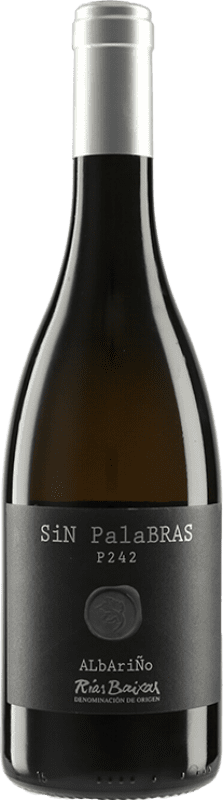 48,95 € 免费送货 | 白酒 CastroBrey Sin Palabras P 242 D.O. Rías Baixas 加利西亚 西班牙 Albariño 瓶子 75 cl