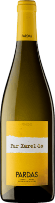 33,95 € Free Shipping | White wine Pardas Pur D.O. Penedès Catalonia Spain Xarel·lo Bottle 75 cl