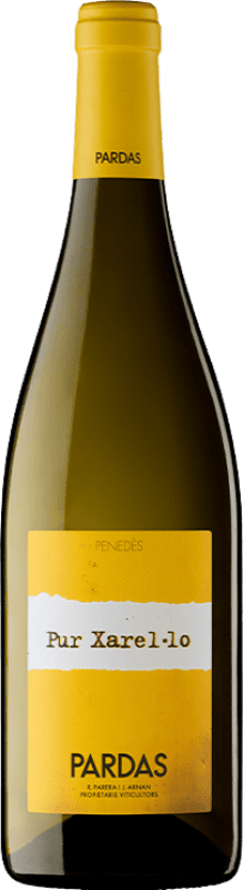 31,95 € Free Shipping | White wine Pardas Pur D.O. Penedès Catalonia Spain Xarel·lo Bottle 75 cl