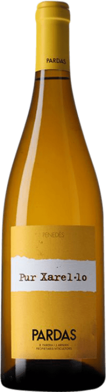 27,95 € Kostenloser Versand | Weißwein Pardas Pur Crianza — Kurze Fassreifung D.O. Penedès Katalonien Spanien Xarel·lo 75 cl