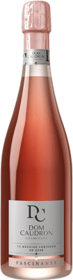 44,95 € 送料無料 | ロゼスパークリングワイン Dom Caudron Fascinante Rosé A.O.C. Champagne シャンパン フランス Chardonnay, Pinot Meunier ボトル 75 cl