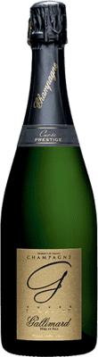 62,95 € Envio grátis | Espumante branco Gallimard Prestige Millésimé Extra Brut A.O.C. Champagne Champagne França Pinot Preto, Chardonnay Garrafa 75 cl