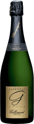 32,95 € Free Shipping | White Sparkling Wine Gallimard Extra Brut Millésimé, Prestige A.O.C. Champagne Champagne France Pinot Noir, Chardonnay 75 cl
