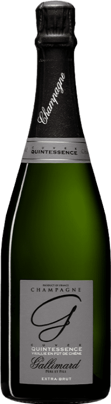 71,95 € 免费送货 | 白起泡酒 Gallimard Quintessence 额外的香味 A.O.C. Champagne 香槟酒 法国 Chardonnay 瓶子 75 cl