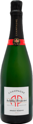 29,95 € Envio grátis | Espumante Branco Gilles Mansard Achille Princier Brut — Bruto Grande Reserva A.O.C. Champagne Champagne França Pinot Noir, Chardonnay, Pinot Meunier 75 cl