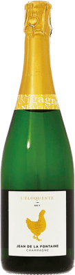 29,95 € Spedizione Gratuita | Spumante bianco Jean de la Fontaine L'Eloquente Brut A.O.C. Champagne champagne Francia Pinot Nero, Chardonnay, Pinot Meunier Bottiglia 75 cl