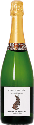 66,95 € Envoi gratuit | Blanc mousseux Jean de la Fontaine L'Indisciplinée Blanc de Blancs Brut A.O.C. Champagne Champagne France Chardonnay Bouteille 75 cl