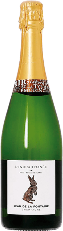 34,95 € Envoi gratuit | Vin Mousseux Blanc Jean de la Fontaine L'Indisciplinée Brut Blanc de Blancs A.O.C. Champagne Champagne France Chardonnay 75 cl