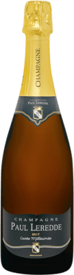 51,95 € Kostenloser Versand | Weißer Sekt Paul Leredde Cuvée Millésimé A.O.C. Champagne Champagner Frankreich Pinot Meunier Flasche 75 cl