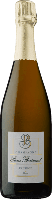 53,95 € 送料無料 | 白スパークリングワイン Pierre Bertrand Prestige A.O.C. Champagne シャンパン フランス Pinot Black, Chardonnay ボトル 75 cl