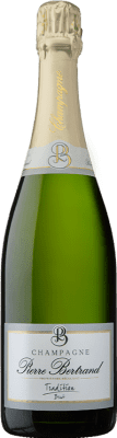 38,95 € 送料無料 | 白スパークリングワイン Pierre Bertrand Tradition Brut A.O.C. Champagne シャンパン フランス Pinot Black, Chardonnay, Pinot Meunier ボトル 75 cl