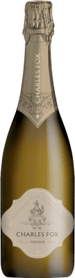 49,95 € Kostenloser Versand | Weißer Sekt Charles Fox Vintage Brut Elgin Valley Südafrika Spätburgunder, Chardonnay, Pinot Meunier Flasche 75 cl