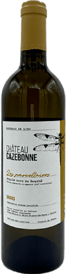 31,95 € 免费送货 | 白酒 Château Cazebonne Les Parcellaires Argile Ocre de Bouché Blanc A.O.C. Graves 法国 Sauvignon White, Sémillon, Sauvignon Grey 瓶子 75 cl