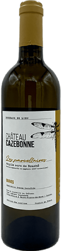 31,95 € Бесплатная доставка | Белое вино Château Cazebonne Les Parcellaires Argile Ocre de Bouché Blanc A.O.C. Graves Франция Sauvignon White, Sémillon, Sauvignon Grey бутылка 75 cl