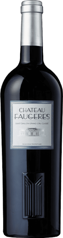 55,95 € 送料無料 | 赤ワイン Château Faugères A.O.C. Saint-Émilion Grand Cru フランス Merlot, Cabernet Sauvignon, Cabernet Franc ボトル 75 cl