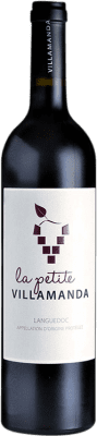 16,95 € 免费送货 | 红酒 Château La Négly La Petite Villamanda A.O.C. Languedoc 朗格多克 法国 Syrah, Grenache, Carignan 瓶子 75 cl