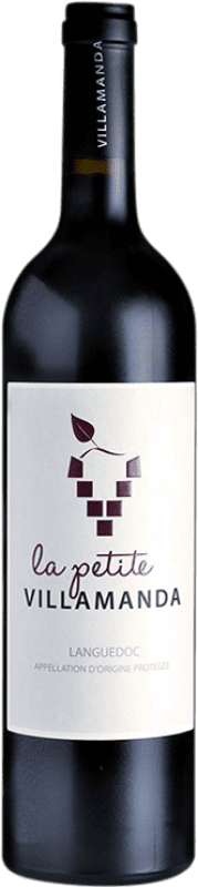 16,95 € 送料無料 | 赤ワイン Château La Négly La Petite Villamanda A.O.C. Languedoc ラングドック フランス Syrah, Grenache, Carignan ボトル 75 cl