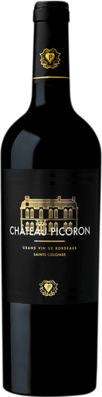 17,95 € Envio grátis | Vinho Tinto Château Picoron A.O.C. Côtes de Castillon Bordeaux França Merlot 75 cl