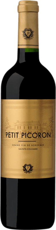 17,95 € Envío gratis | Vino tinto Château Picoron Petit Picoron A.O.C. Côtes de Castillon Burdeos Francia Merlot Botella 75 cl