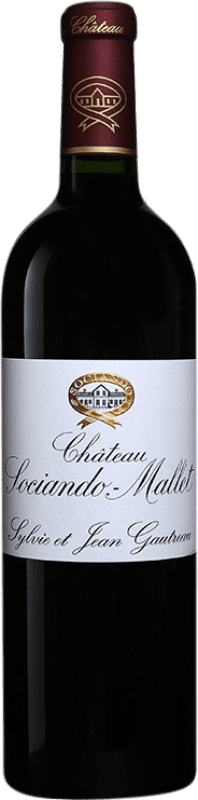 47,95 € 免费送货 | 红酒 Château Sociando-Mallet A.O.C. Haut-Médoc 法国 Merlot, Cabernet Sauvignon, Cabernet Franc 瓶子 75 cl