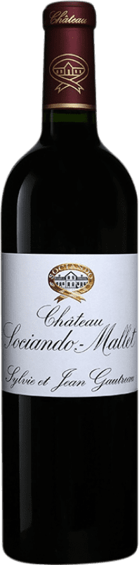 82,95 € Бесплатная доставка | Красное вино Château Sociando-Mallet A.O.C. Haut-Médoc Франция Merlot — Мерло, Cabernet Sauvignon — Каберне Совиньон, Cabernet Franc — Каберне Фран 75 cl