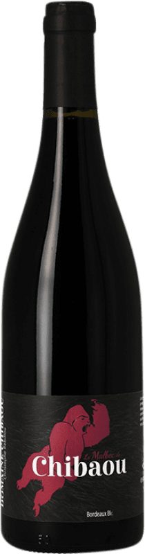 11,95 € Envío gratis | Vino Tinto Chibaou A.O.C. Bordeaux Burdeos Francia Malbec 75 cl